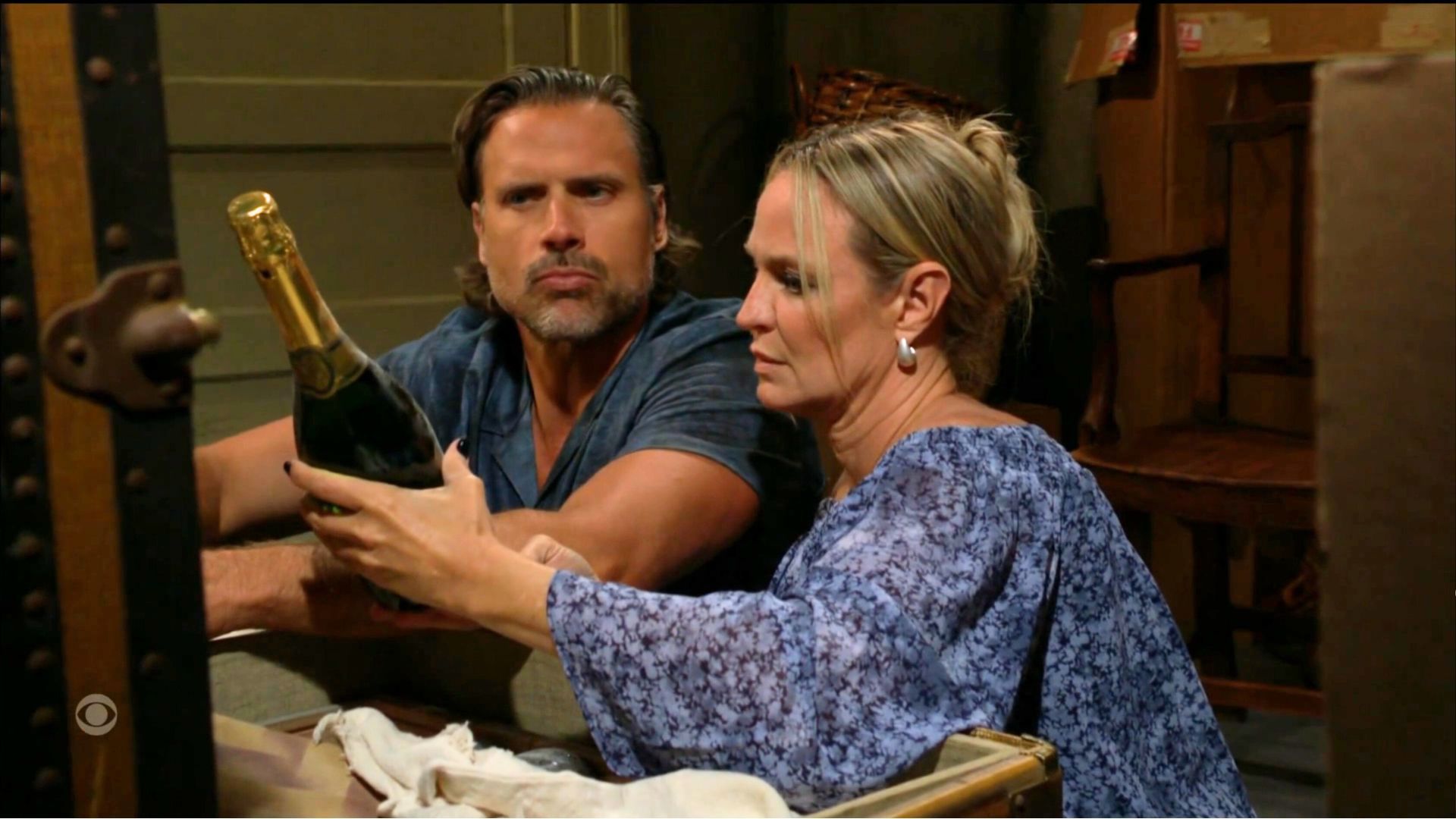 Nick (Joshua Morrow) and Sharon (Sharon Case) may have something to celebrate soon on The Young and the Restless | Image: CBS