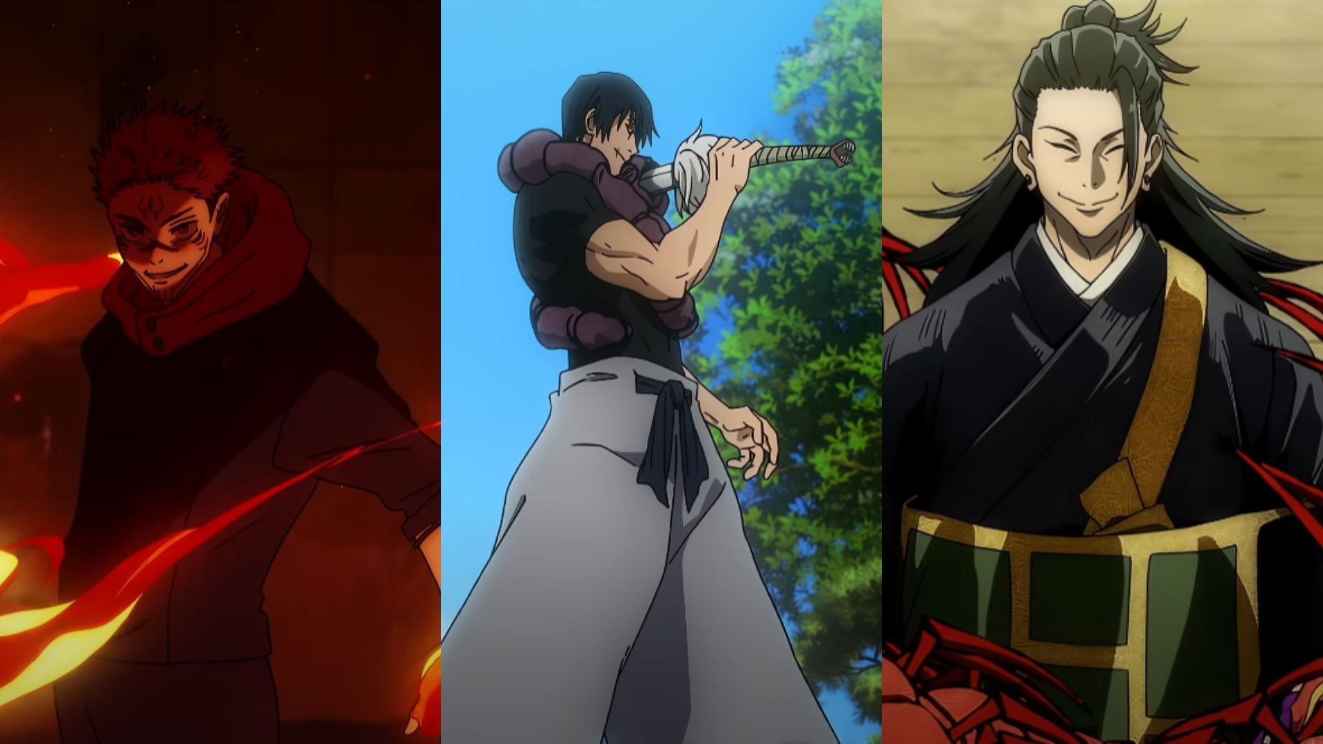 Still image of thrilling fight scene poses 