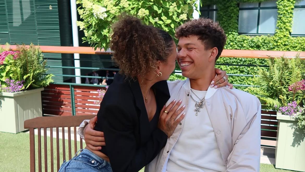 Trinity Rodman and Ben Shelton on a date - via @trinity_rodman
