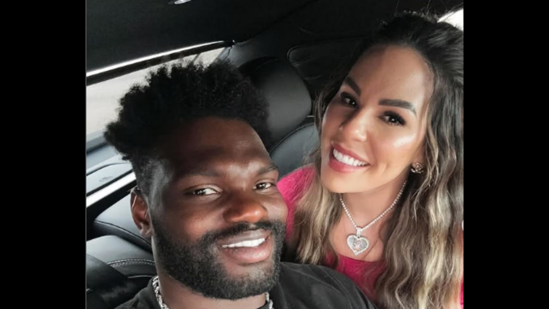A snapshot of Jordanna and Shaquil Barett (Image Via Instagram/@moochman6)