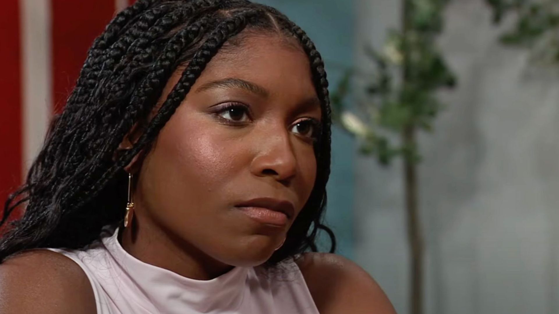 Trina has words with Kai on General Hospital | Image: ABC