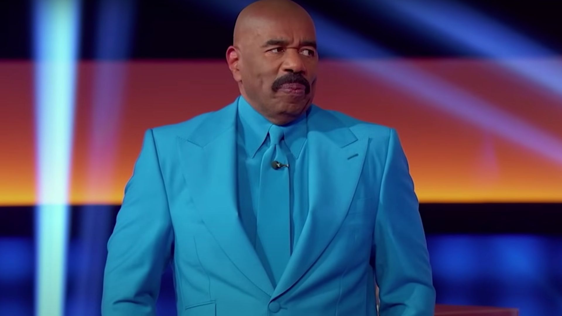 Steve Harvey from Celebrity Family Feud (image via YouTube/Family Feud)