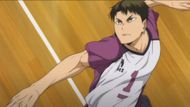 Ushijima's demons serve against Karasuno (Image Source: Production I.G.)