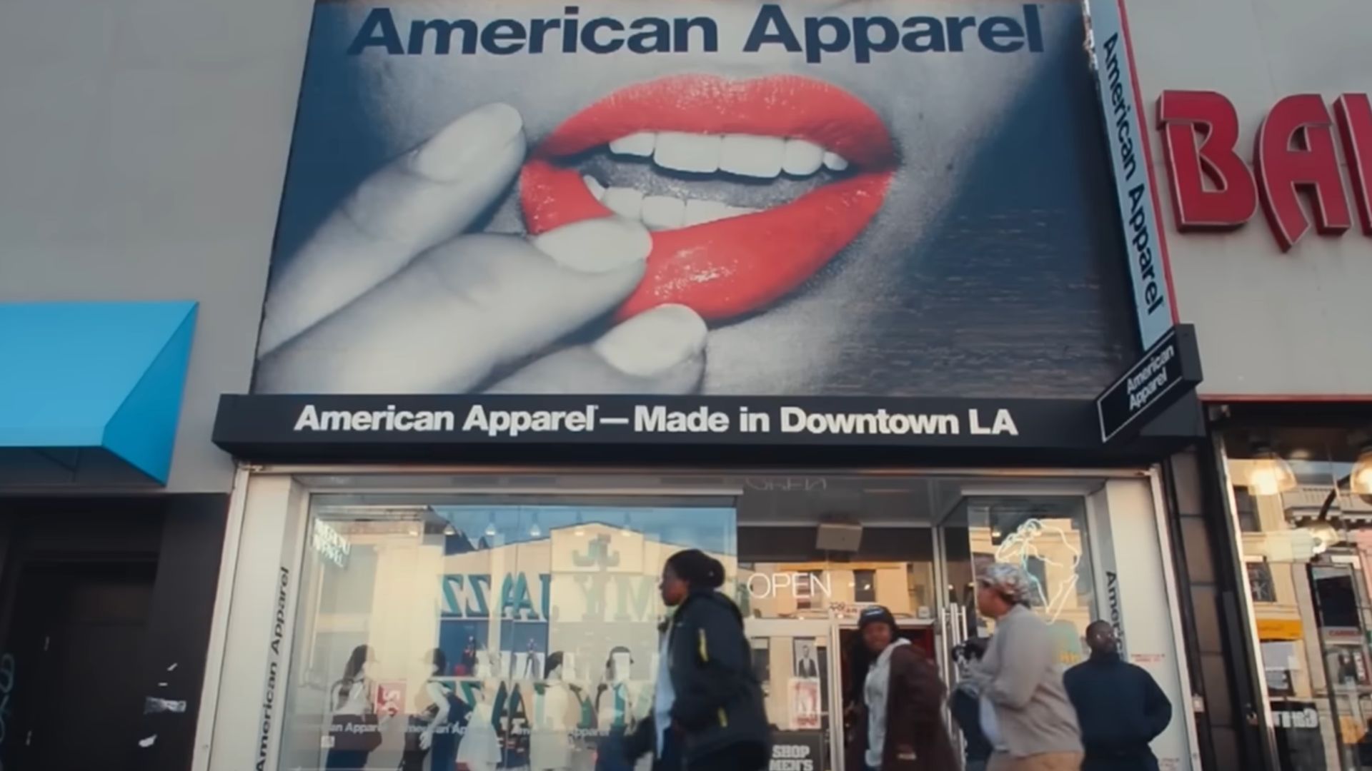 Still from Trainwreck: The Cult of American Apparel (Image via Netflix)