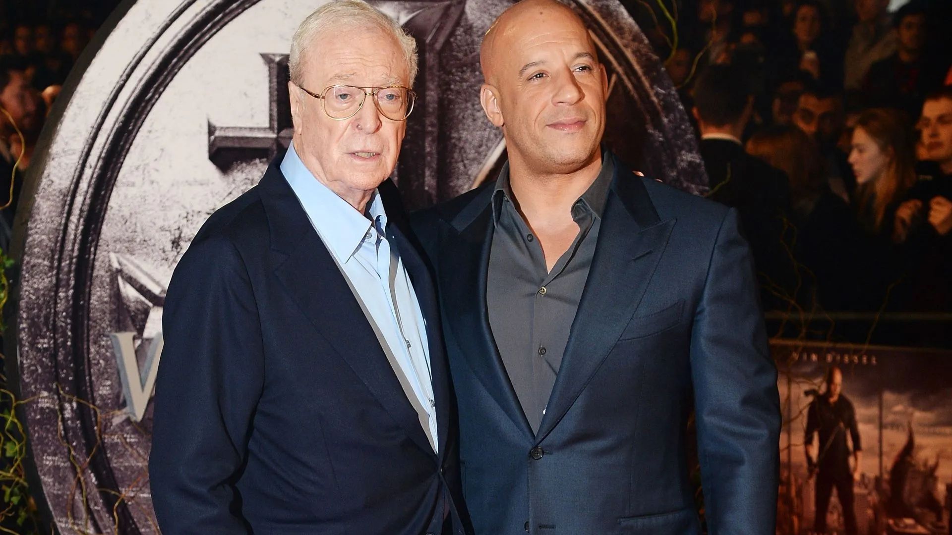 Vin Diesel and Michael Caine