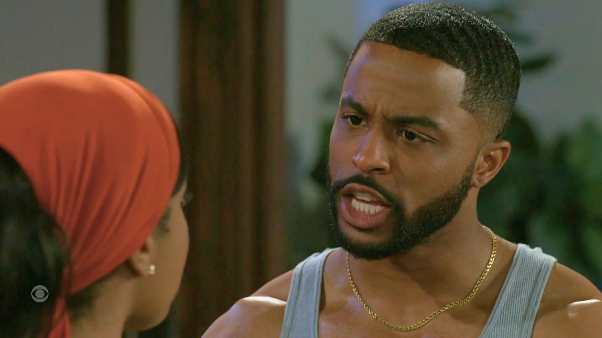 Beyond the Gates: Jacob questions a member of the family | Image: CBS