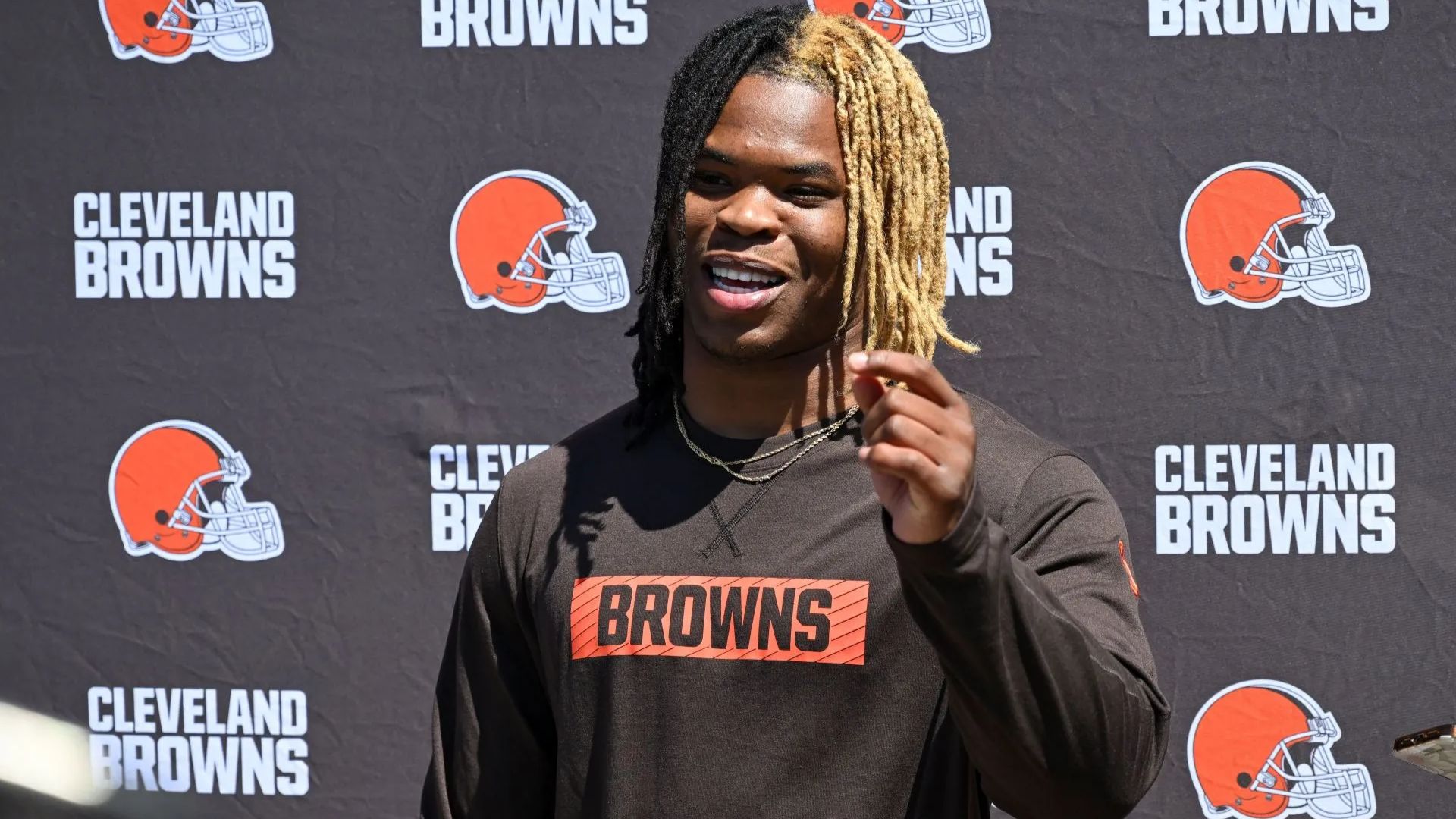 Quinshon Judkins of the Cleveland Browns arrested (Getty via Soap Central CMS - Resized on Canva)