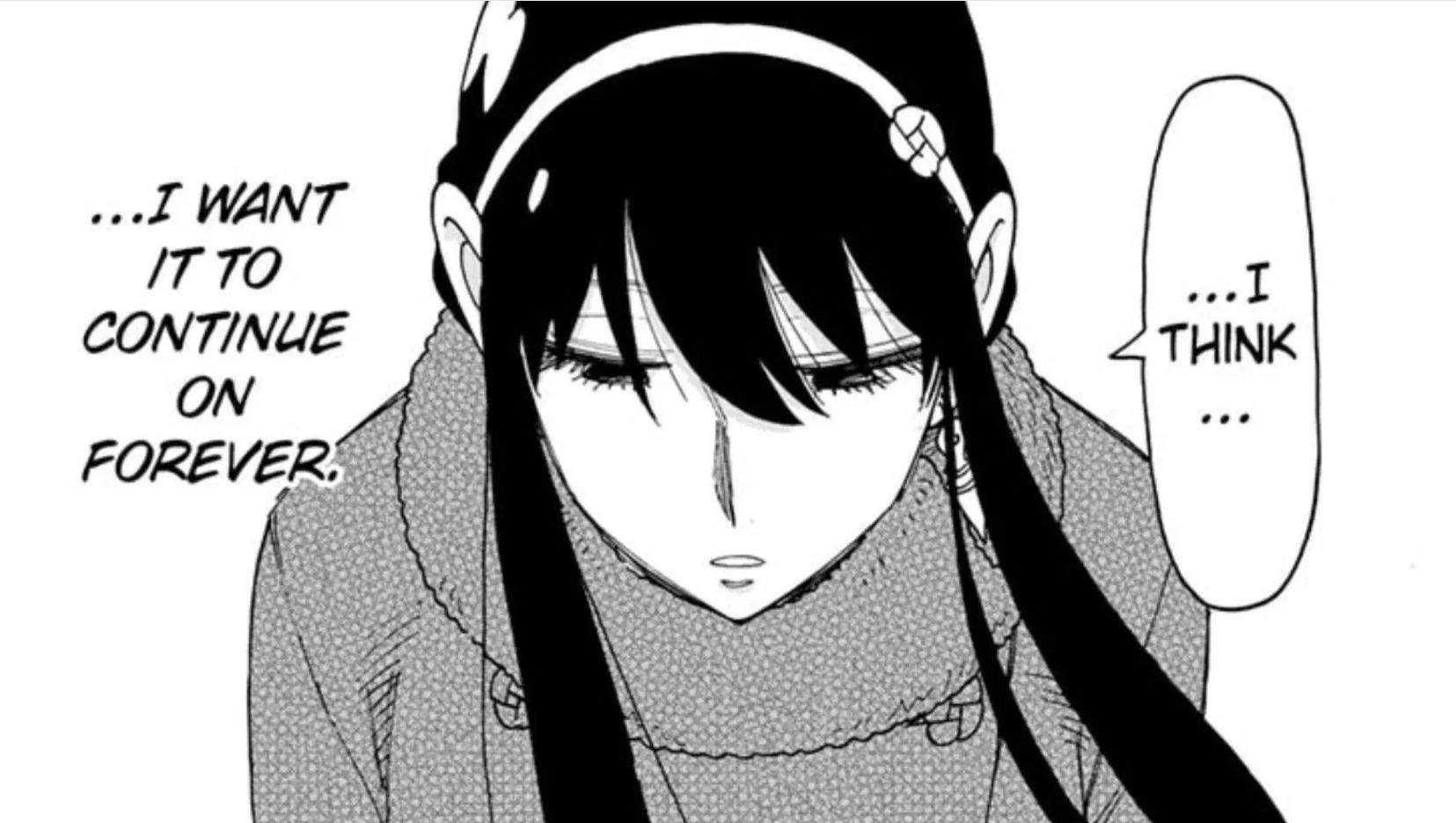 Yor as seen in Spy x Family manga 