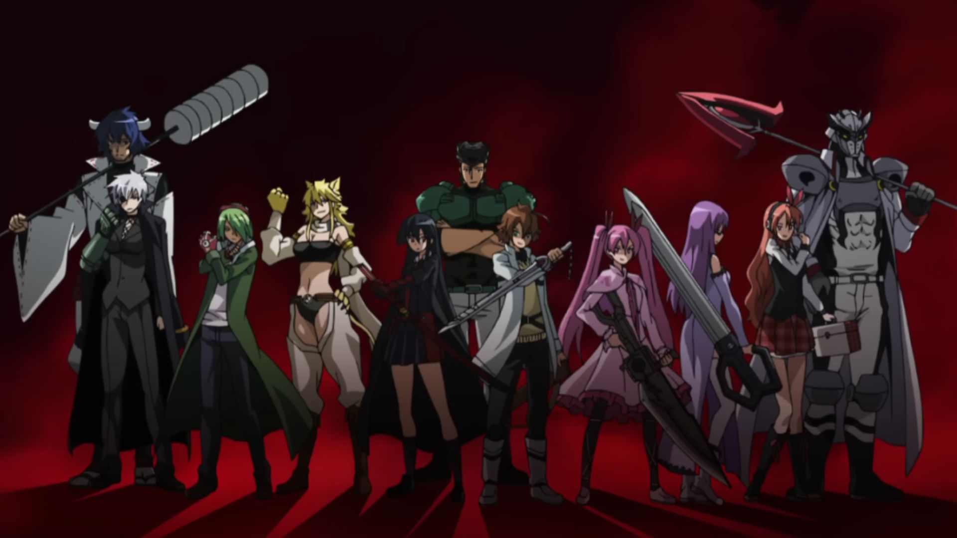 A still image from Akame ga Kill