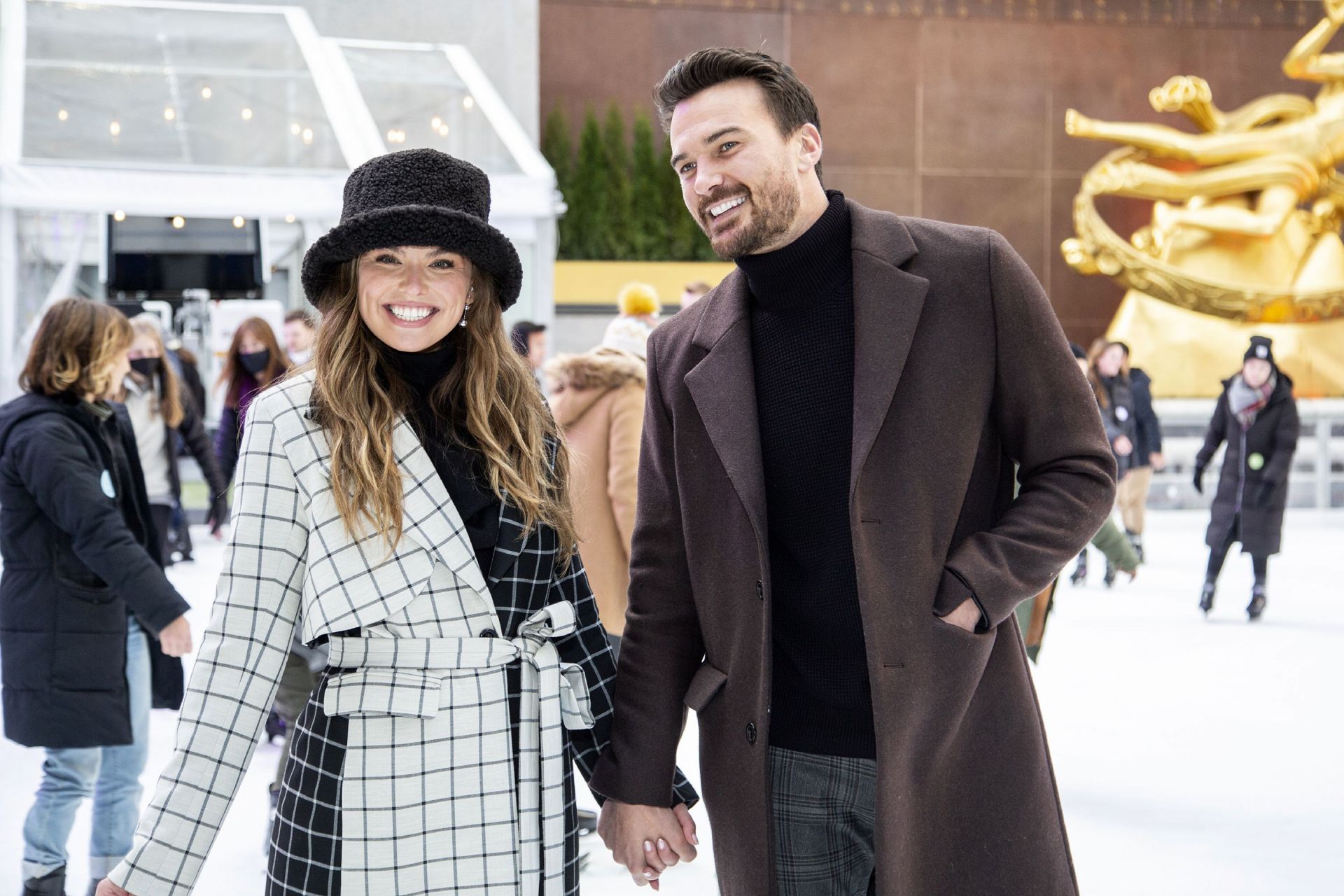 Author &amp; TV Personality Hannah Brown Visits Rockefeller Center - Source: Getty