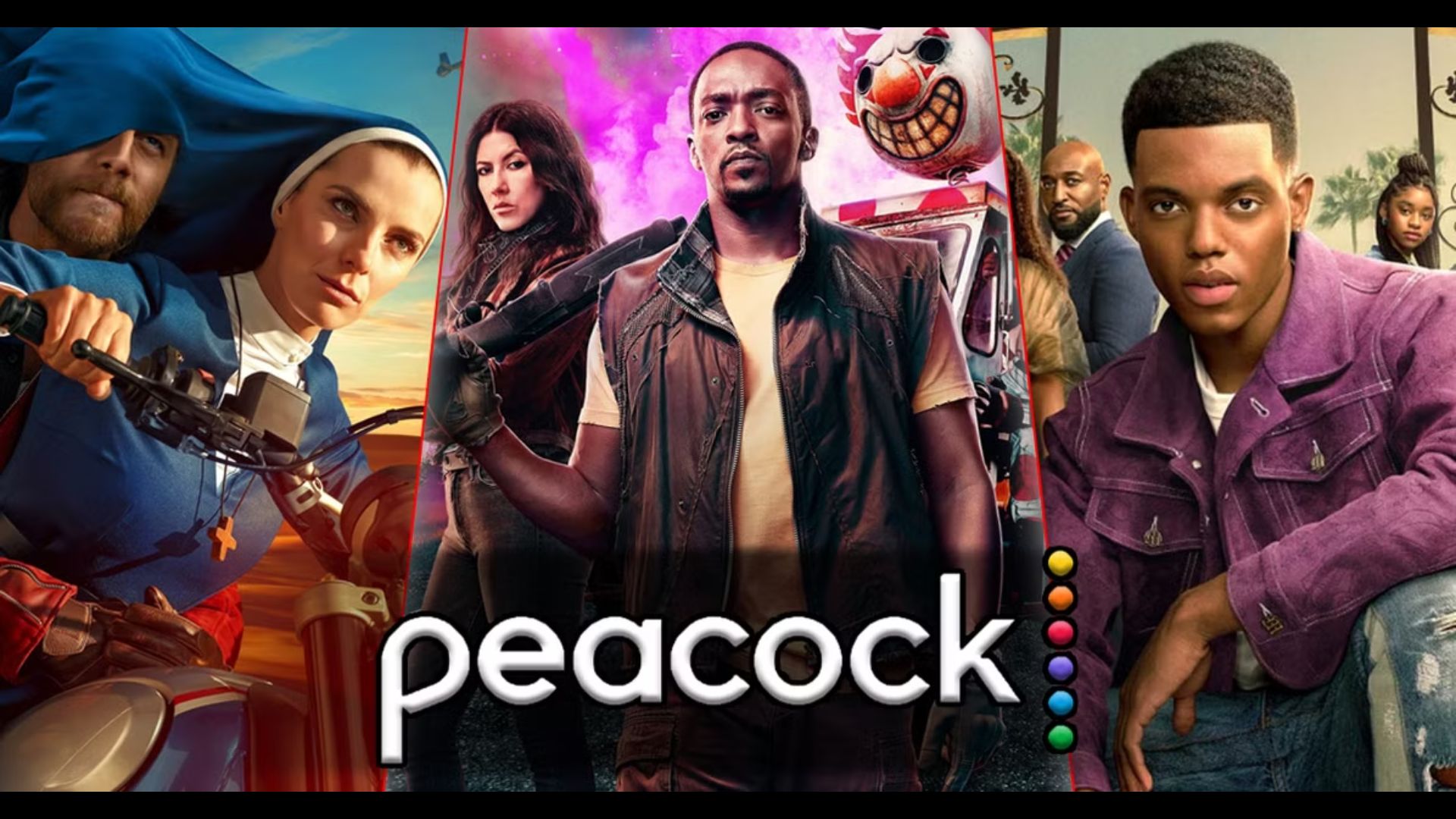 Promotional poster for Peacock | Image via Peacock