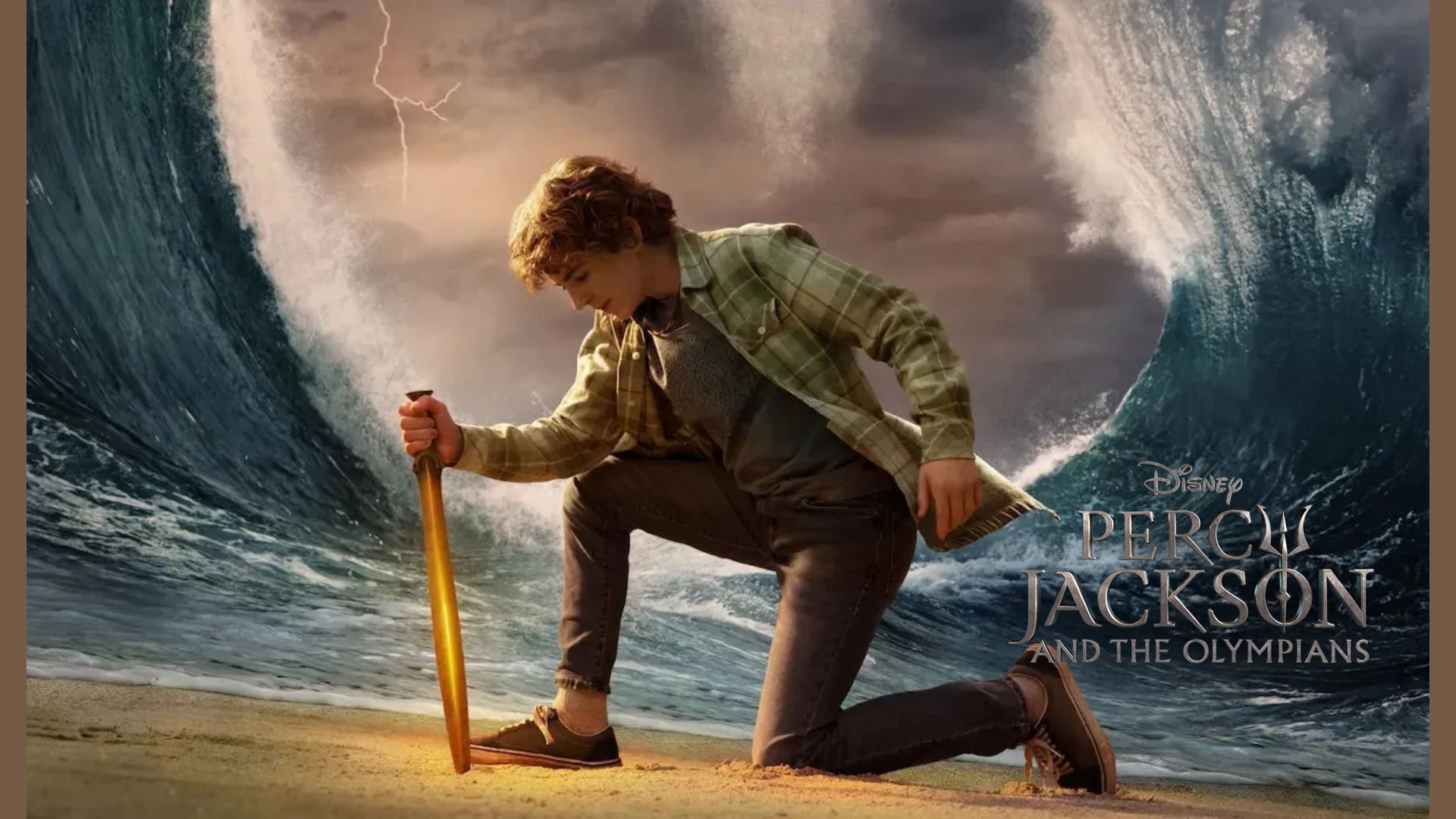 Promotional poster for Percy Jackson &amp; The Olympians | Image via Disney+
