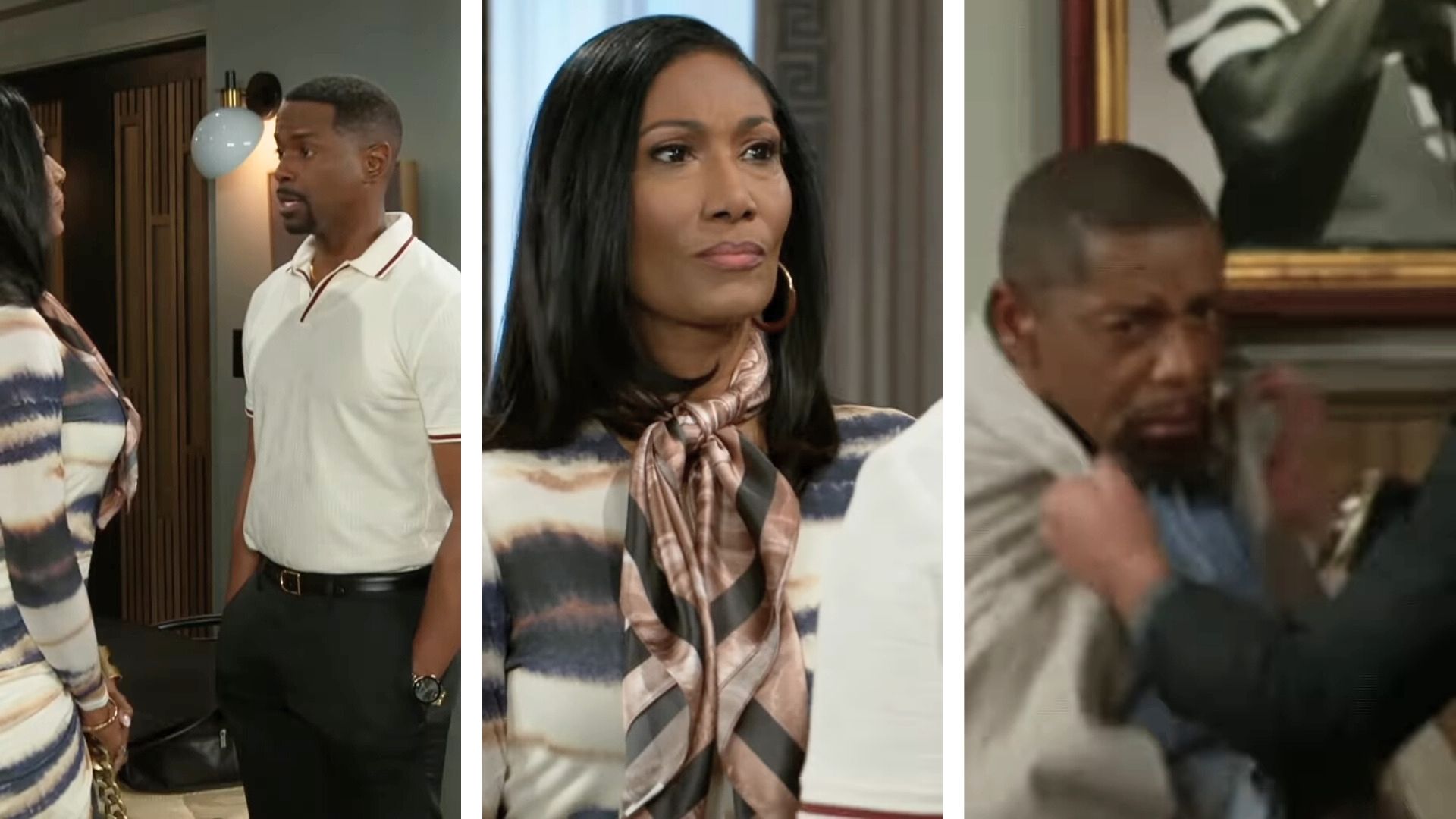 Ted tells Leslie to stay away from his family and Joey roughs up Doug | Image: Instagram
