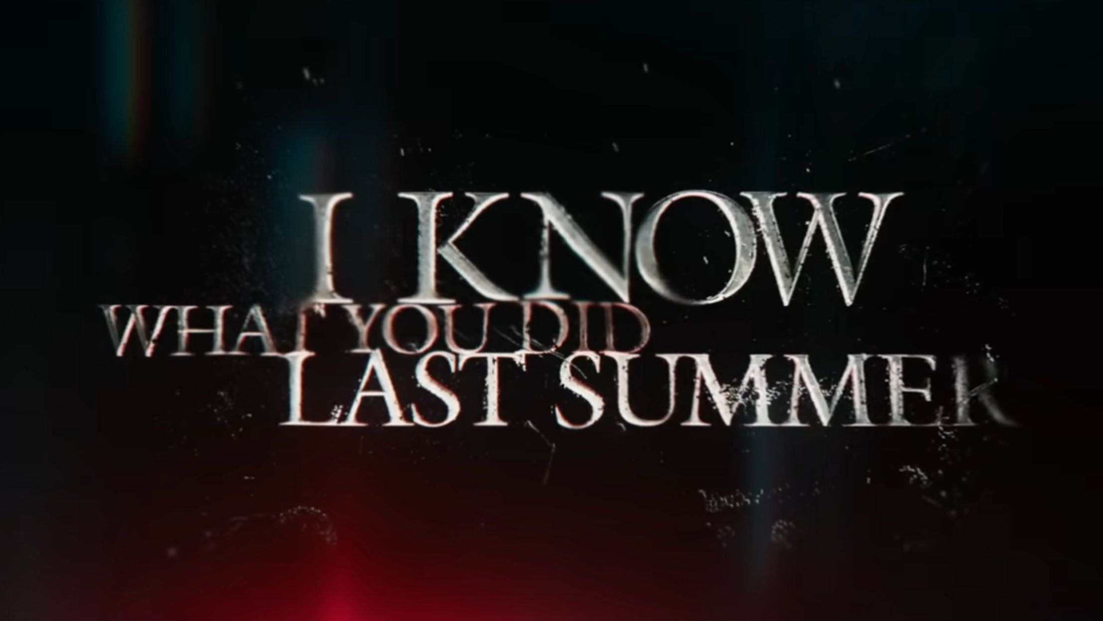 A still from the I Know What You Did Last Summer trailer (Image via YouTube/Sony Pictures Entertainment)