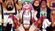 Bonney and her crew are in search of her father, Kuma (Image Source: Toei Animation)