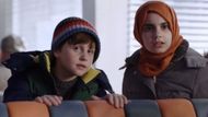 Max and Sahar in Resident Alien | Image via: Amblin Television