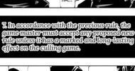 The seventh rule in the Culling Game (Image Credit: Shueisha)