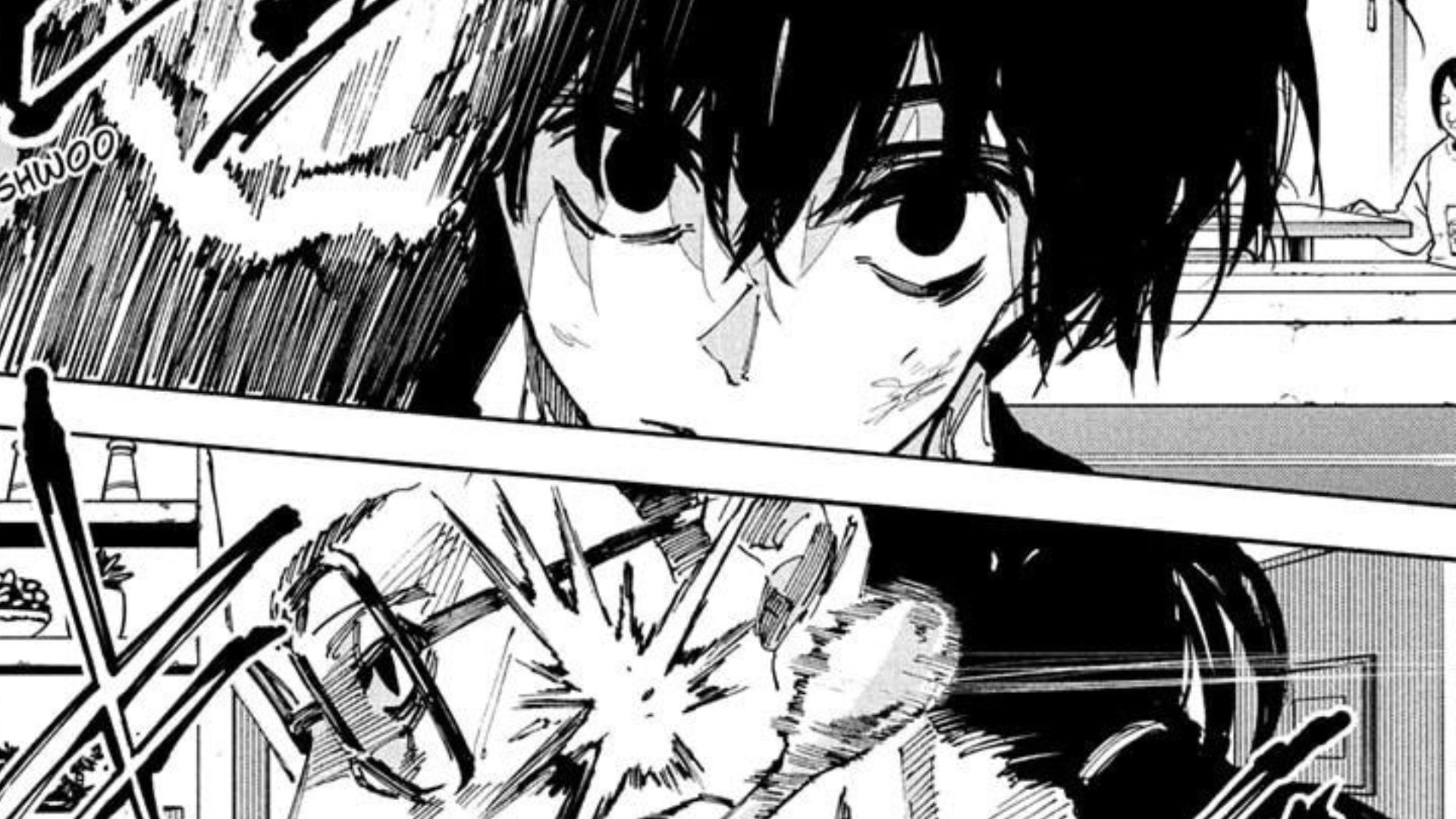 Nagumo vs Oki as seen in the manga (Image credit: Shueisha)