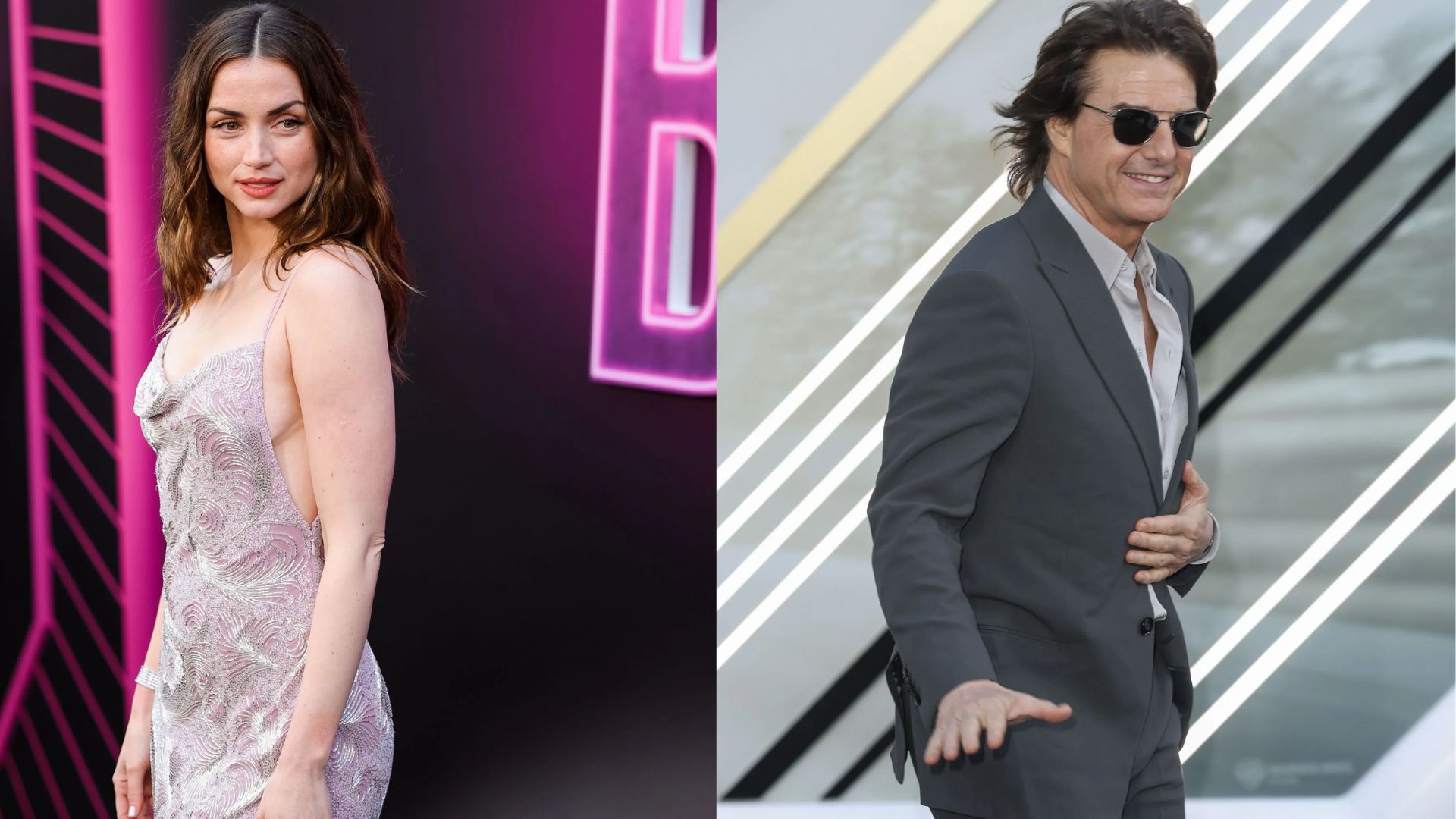 Tom Cruise and Ana de Armas