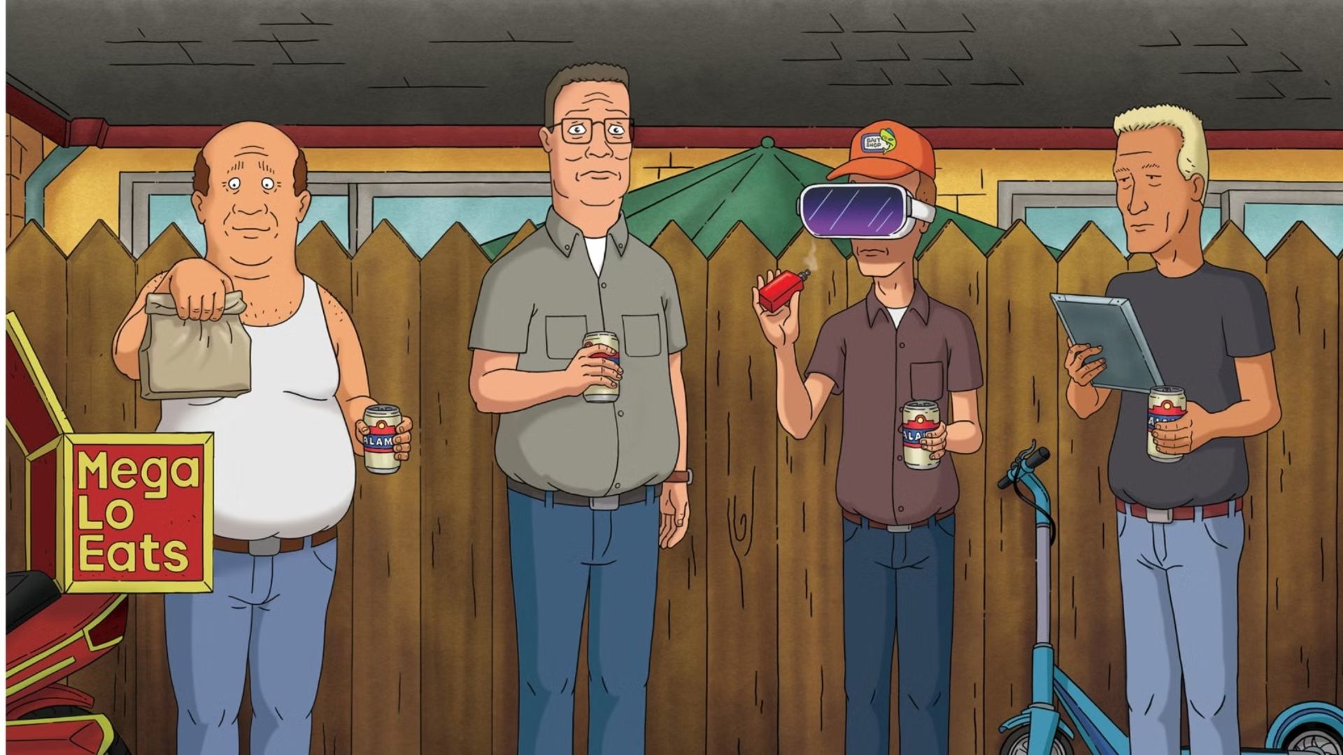 Promotional poster for King of the Hill | Image via Hulu