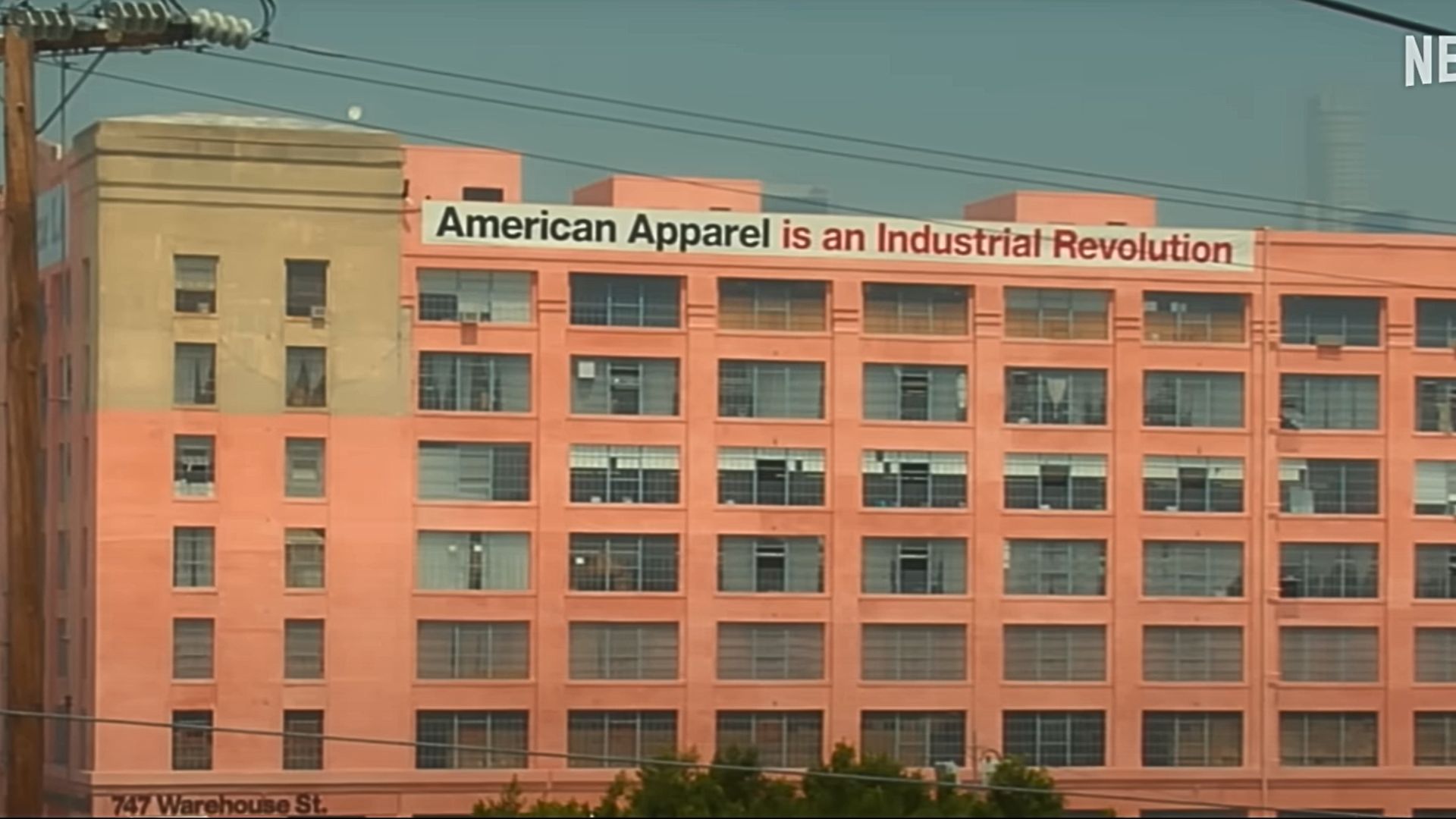 Trainwreck: The Cult of American Apparel (Image via Netflix)