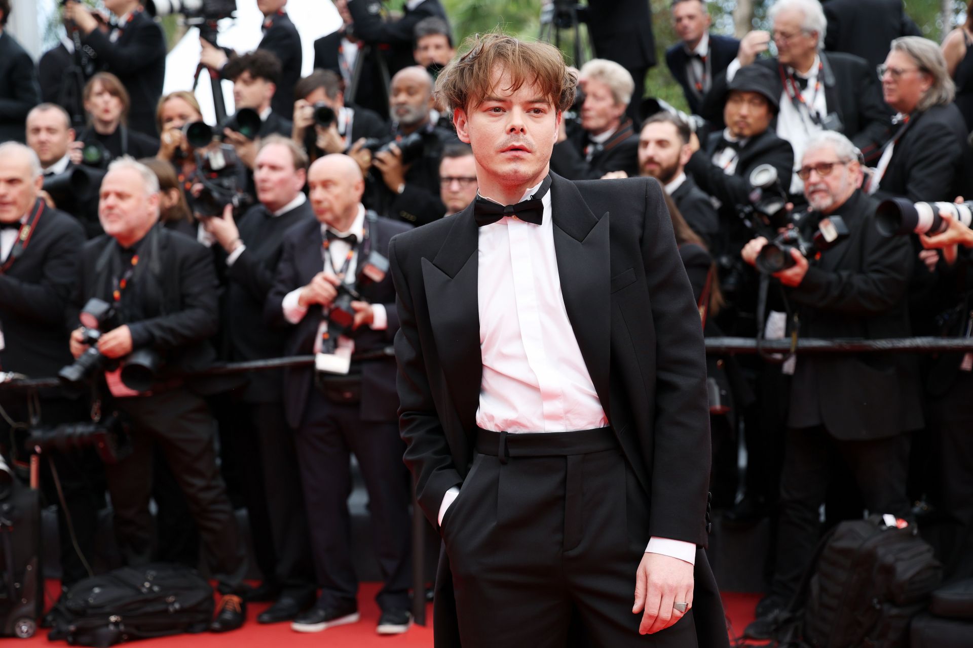 Charlie Heaton at The 76th Annual Cannes Film Festival (Image via Getty)