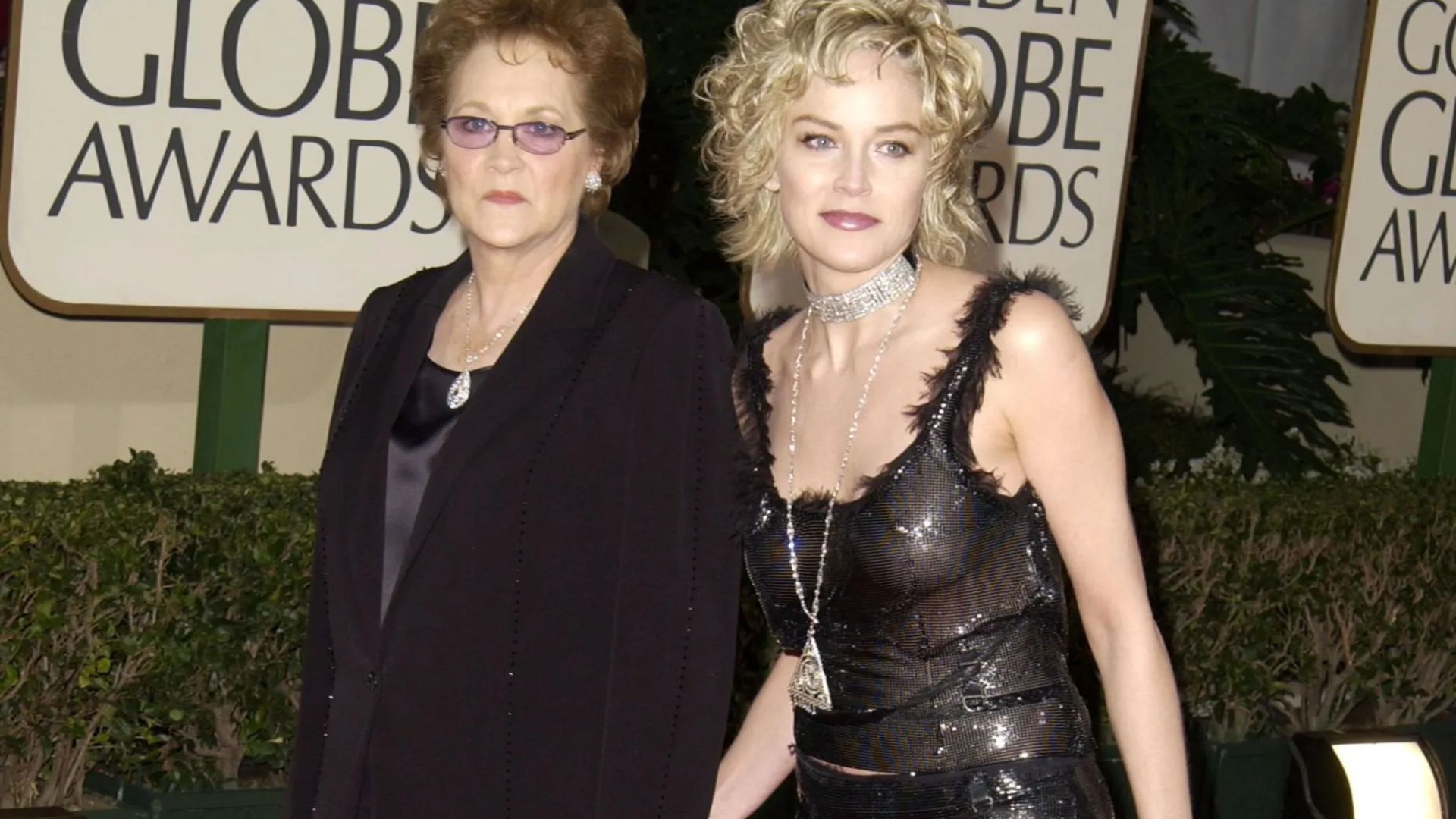 Sharon Stone and her mother, Dorothy Stone