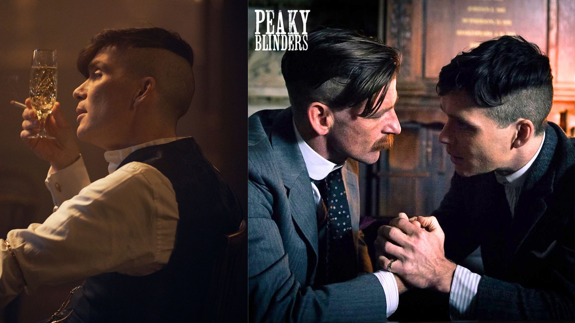 Does the iconic Peaky Blinders haircut have a backstory? (Images via Instagram/@peakyblindersofficial)