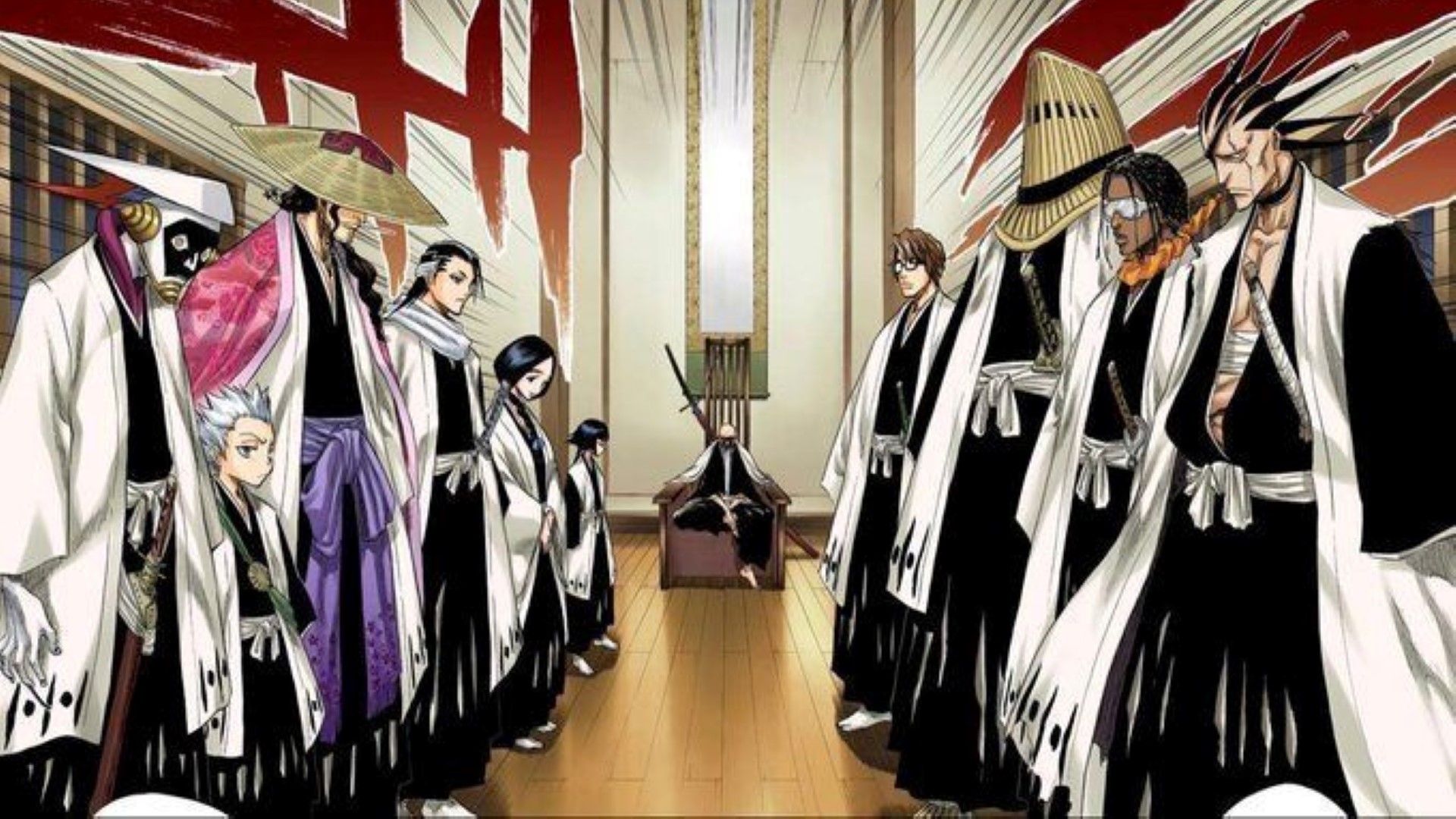 The 13 Court Guard Squad (Image Credit: Shueisha)