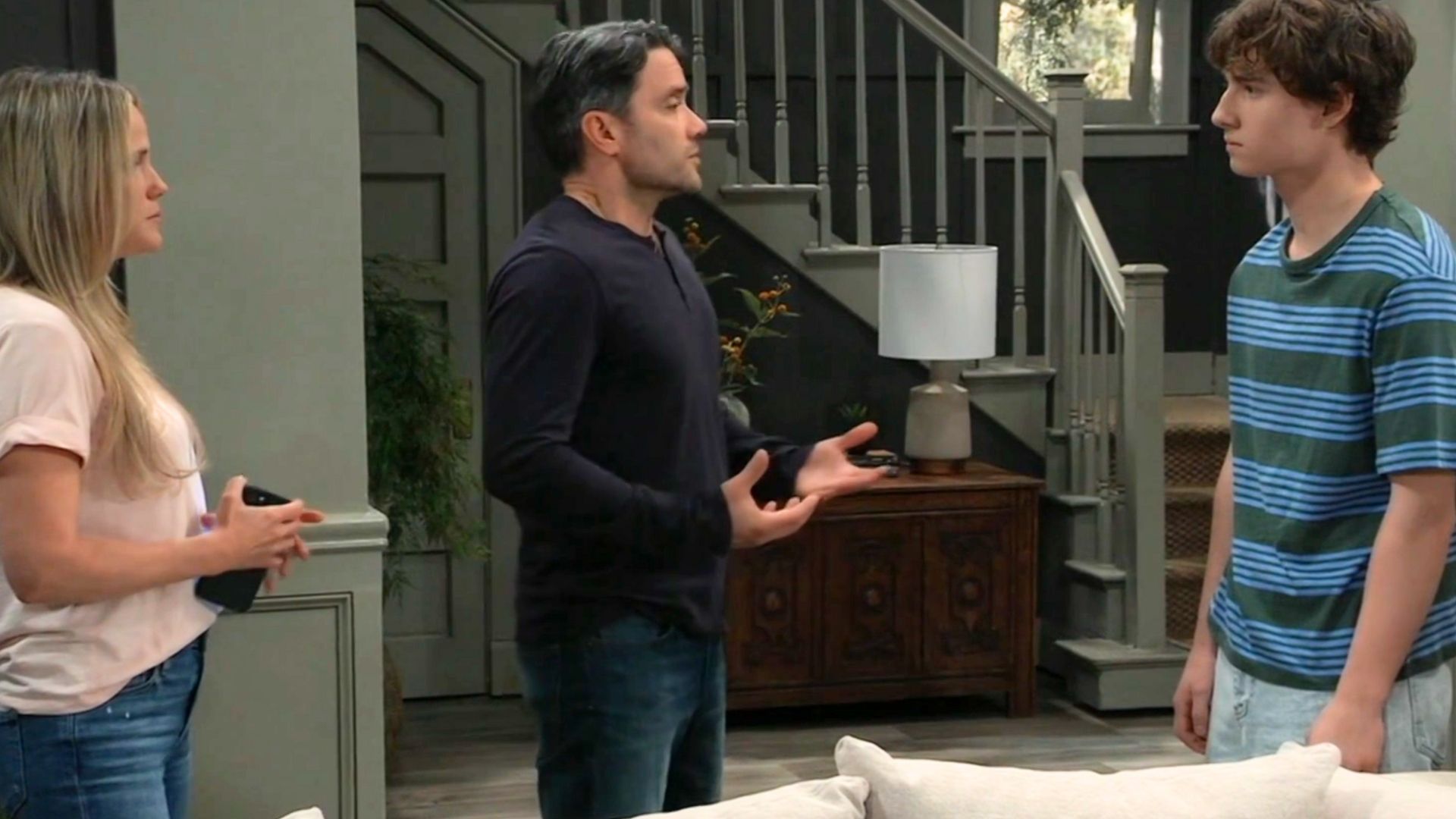 General Hospital&#039;s Rocco wanted answers from his parents | Image: ABC