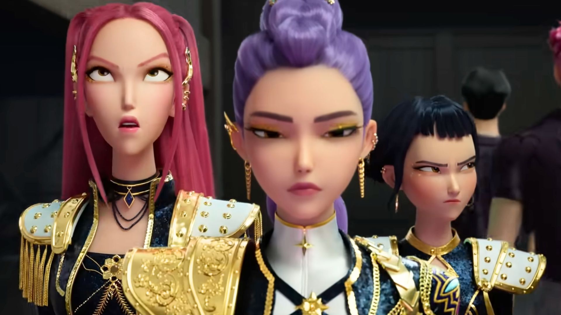 Huntr/x in KPop Demon Hunters | Image via YouTube/Netflix