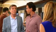 Jack (Peter Bergman) sensed that Billy (Jason Thompson) and Phyllis (Michelle Stafford) were conspiring on The Young and the Restless | Image: CBS