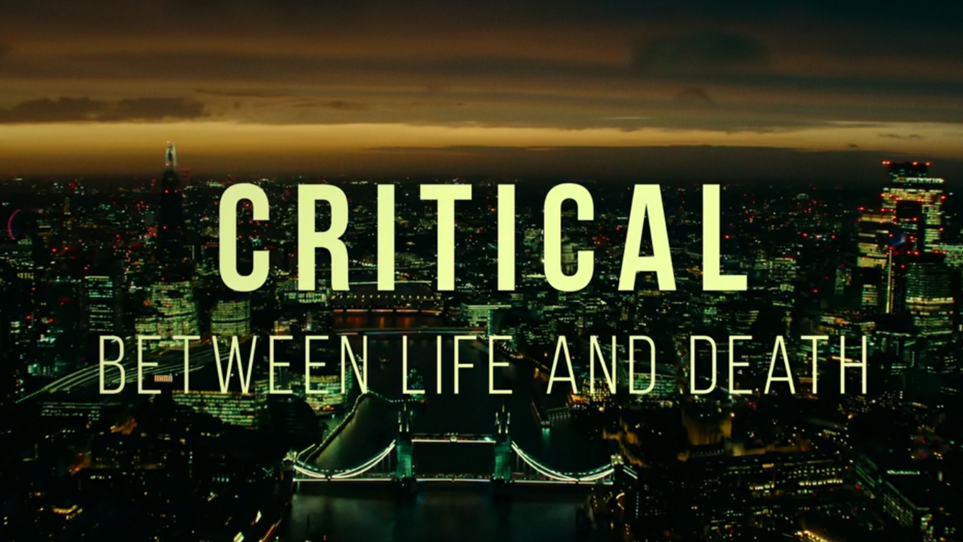 Critical: Between Life And Death opening shot. (Image Via. Netflix)