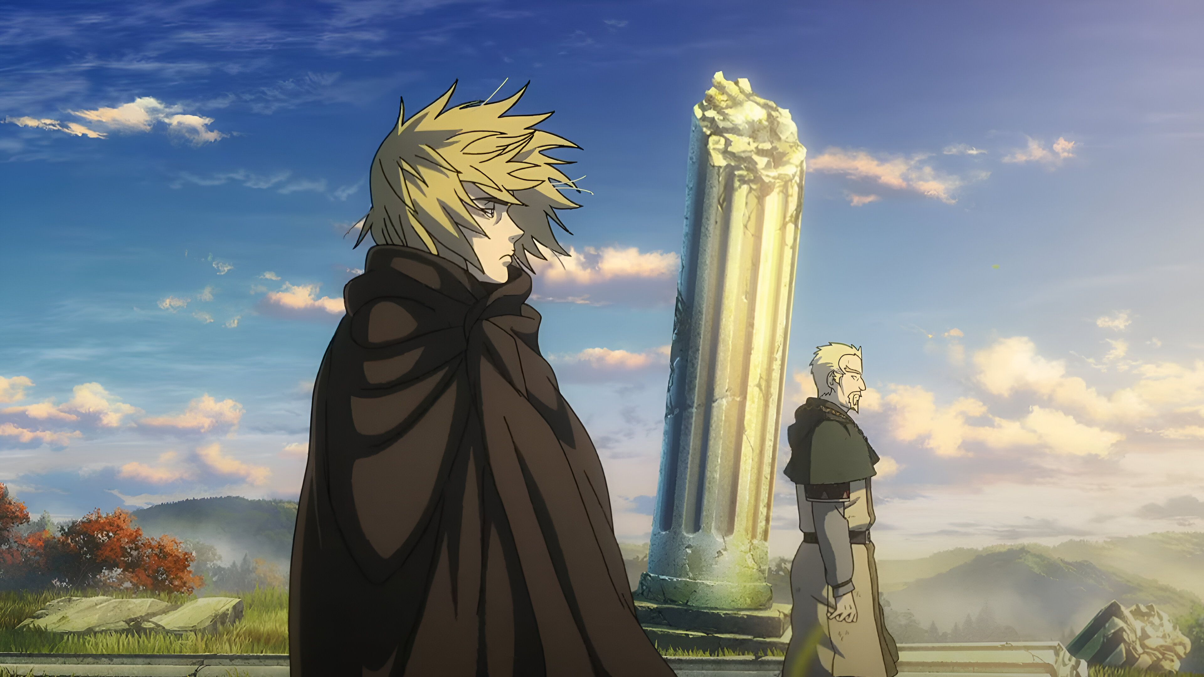 Thorfinn and Askeladd as seen in Vinland Saga 