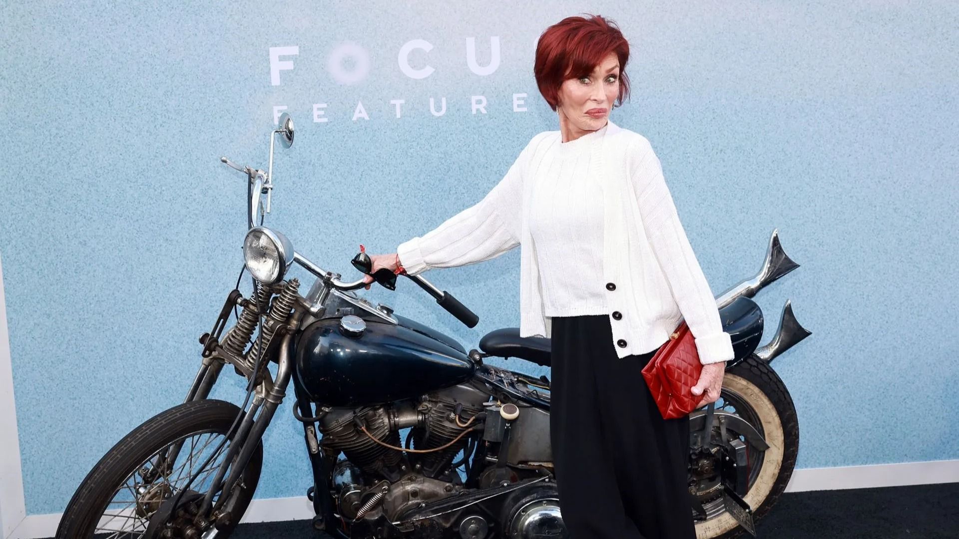 Sharon Osbourne attends the Los Angeles premiere of Focus Features