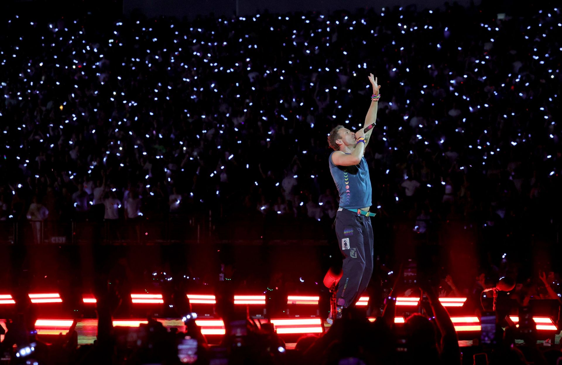 Coldplay: Music Of The Spheres World Tour With Elyanna And Willow - Las Vegas, NV - Source: Getty