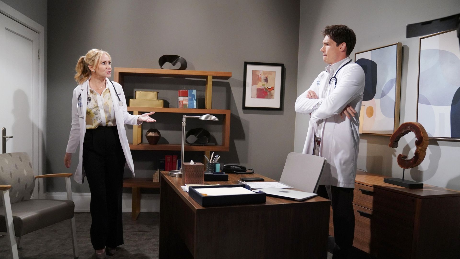 Bridget and Finn want some answers about Liam and Grace | Image: JPI