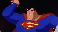 Superman in Superman: The Animated Series | Image via YouTube/DC
