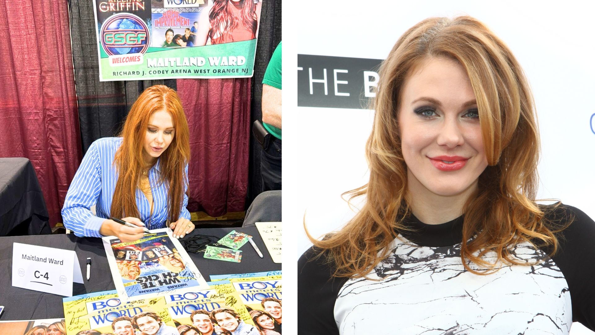 Maitland Ward (ex-Jessica, The Bold and the Beautiful) met fans and signed autographs at comic cons on the East Coast | Image: Courtesy of Maitland Ward; JPI