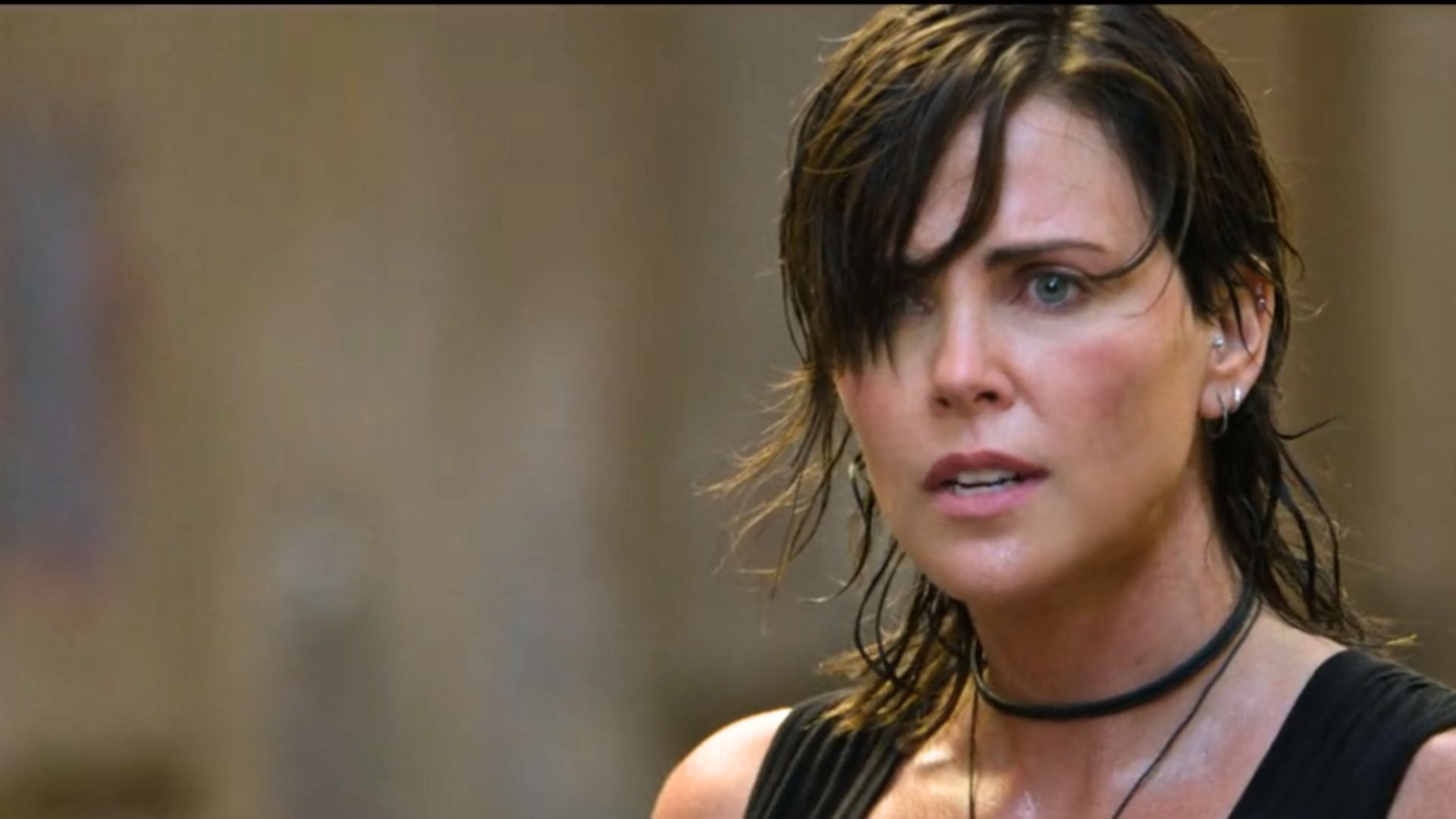 Charlize Theron as Andy | Image Via: Skydance Media