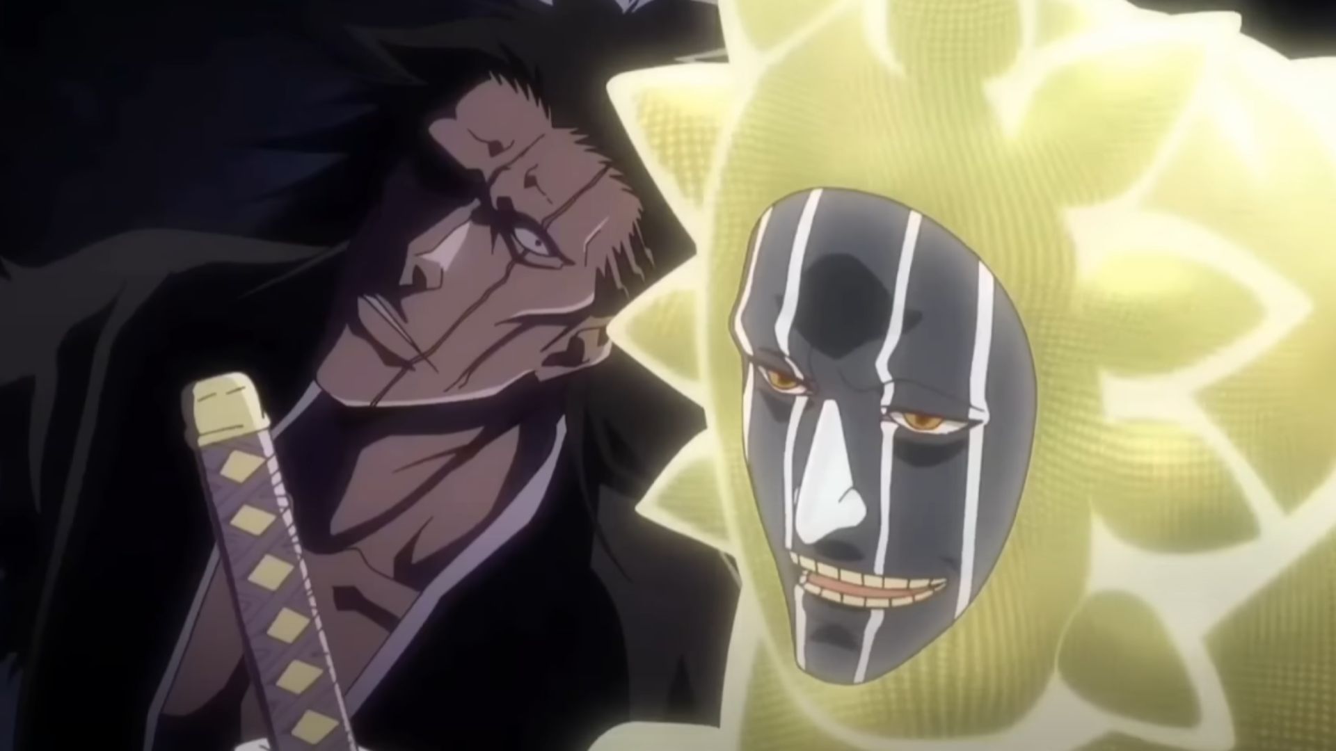 Mayuri and Zaraki as seen together during the battle with Pernida (Image via Studio Pierrot)