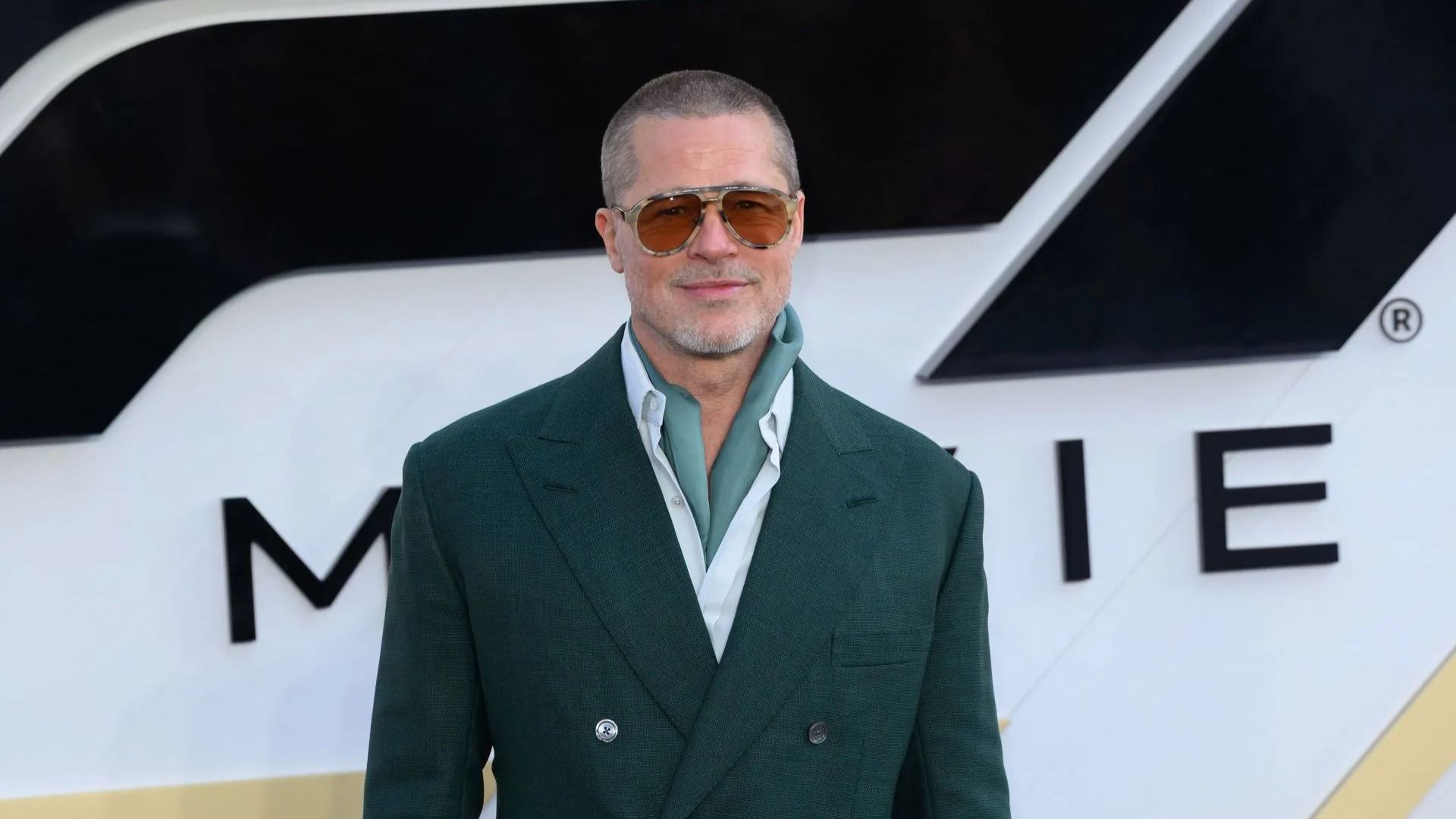 Brad Pitt attends the &quot;F1: The Movie&quot; European Premiere - Source: Getty