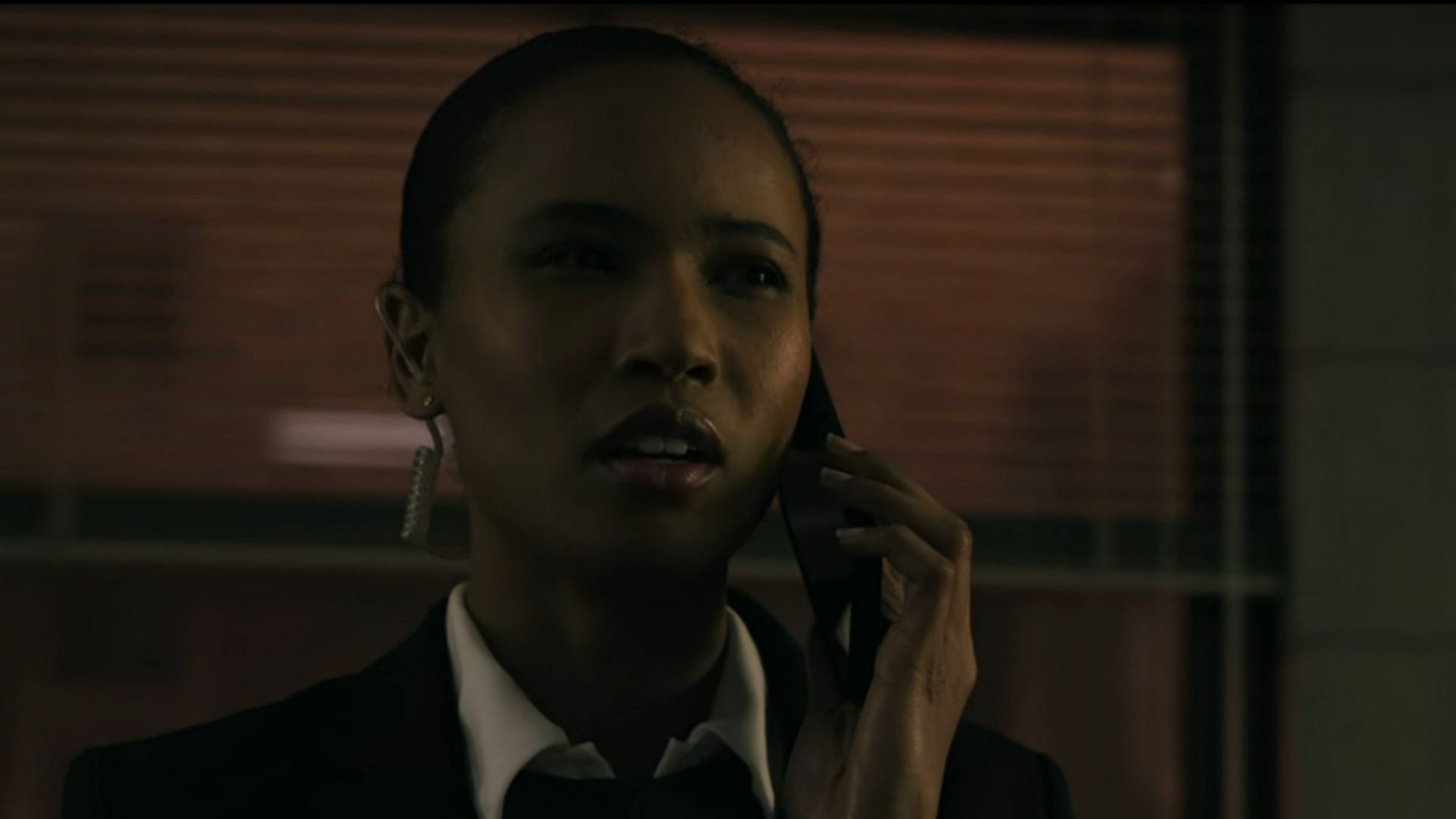 Fola Evans-Akingbola as Chelsea Arrington in The Night Agent Season 1 (Image Via. Netflix)