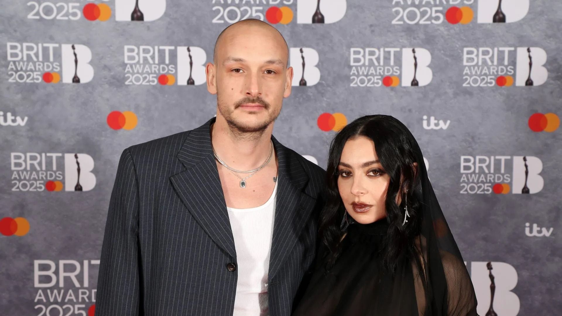 George Daniel and Charli XCX attends The BRIT Awards 2025 - Source: Getty