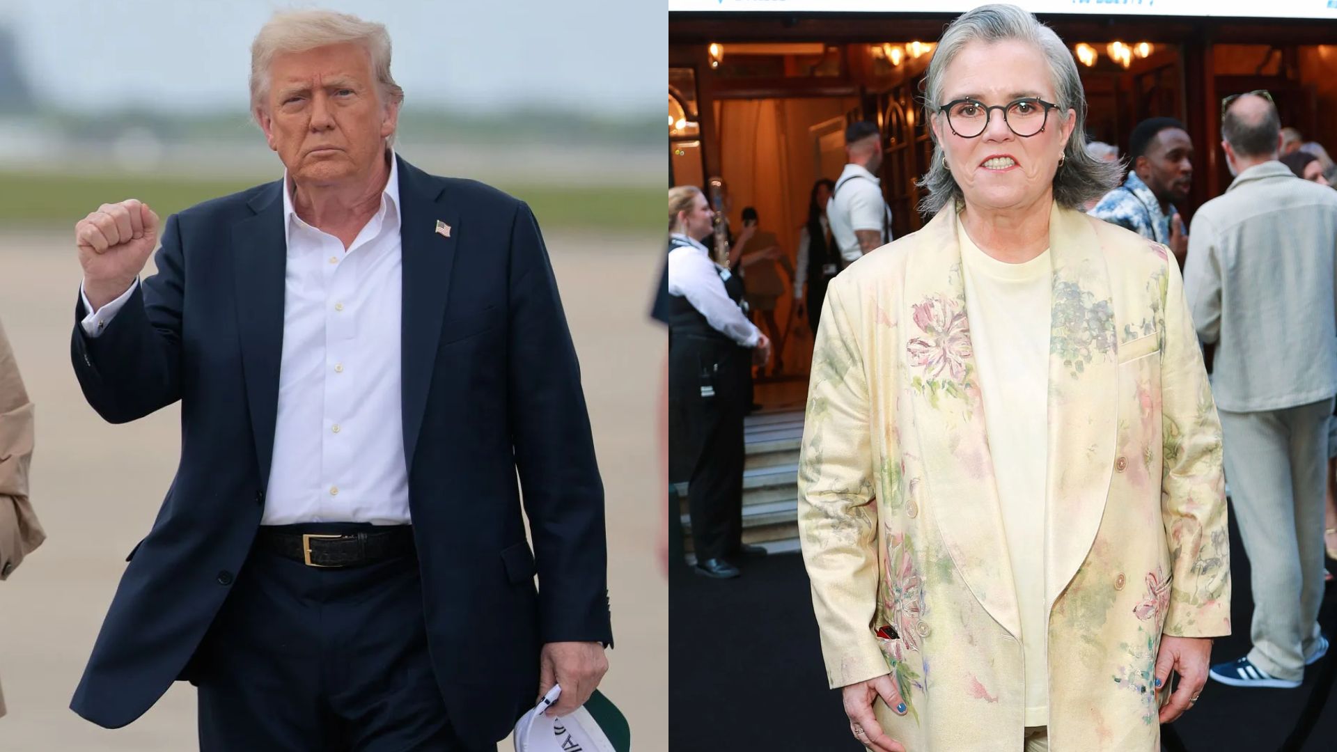President Donald Trump and Rosie O