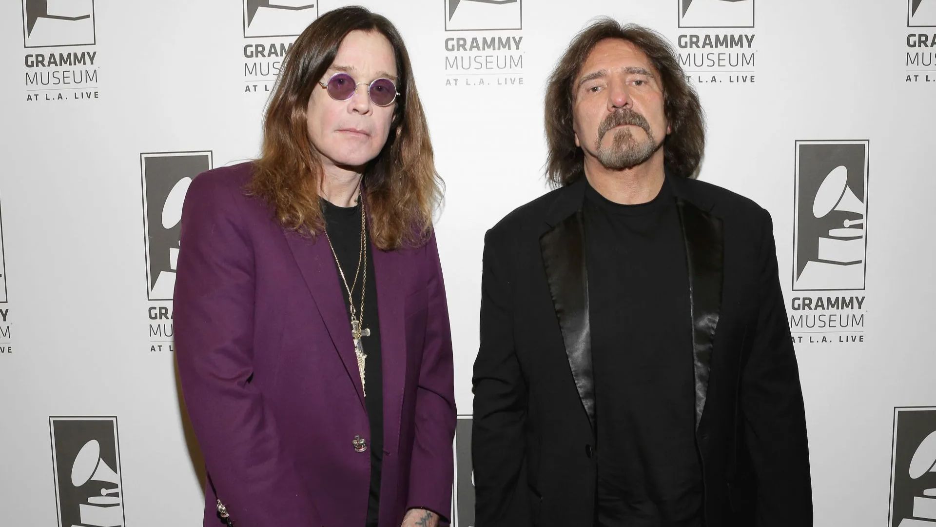 Geezer Butler and Ozzy Osbourne (Getty via Soap Central CMS - Resized on Canva)