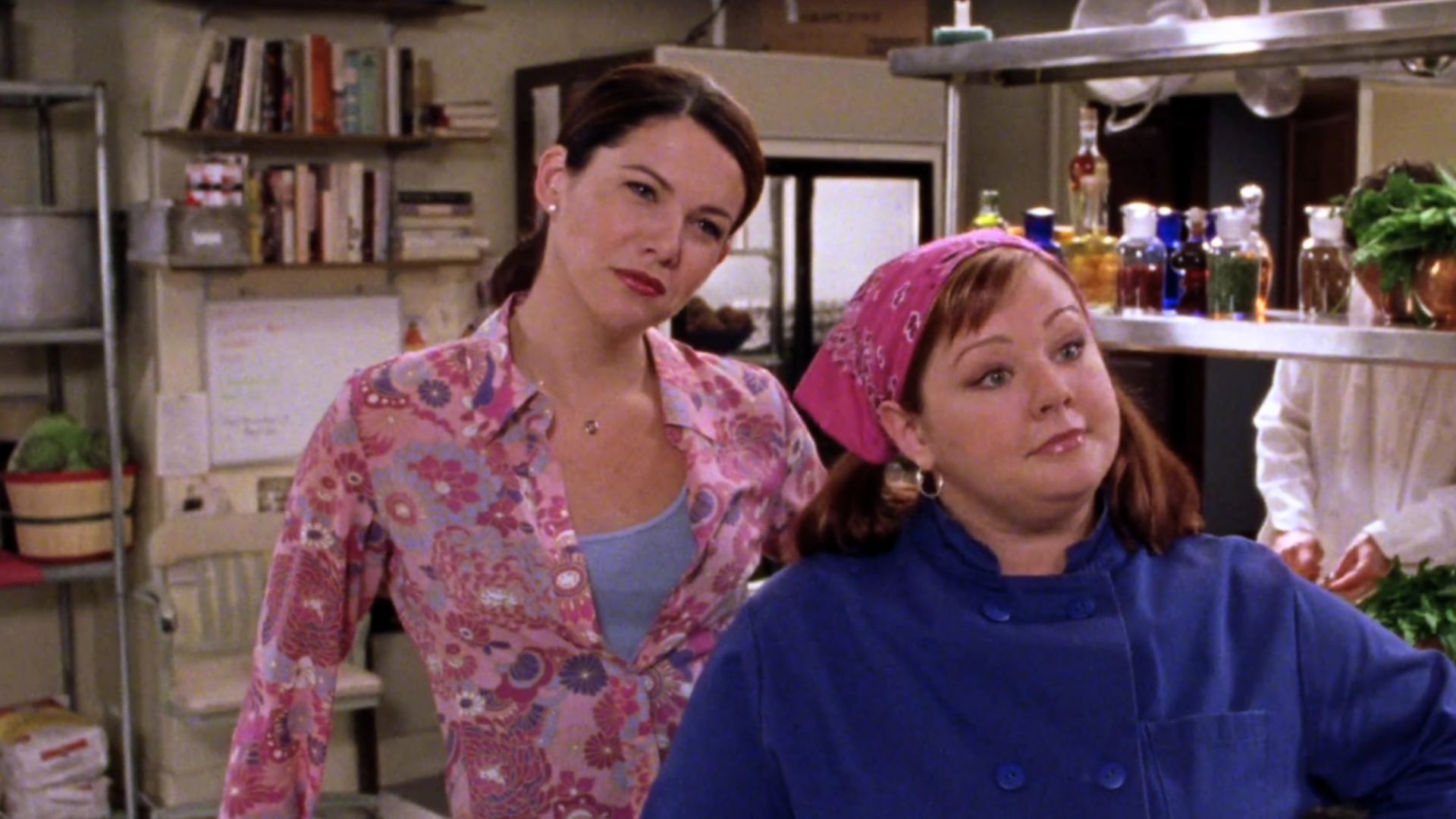 Lauren Graham and Melissa McCarthy in Gilmore Girls (Image via HBO)
