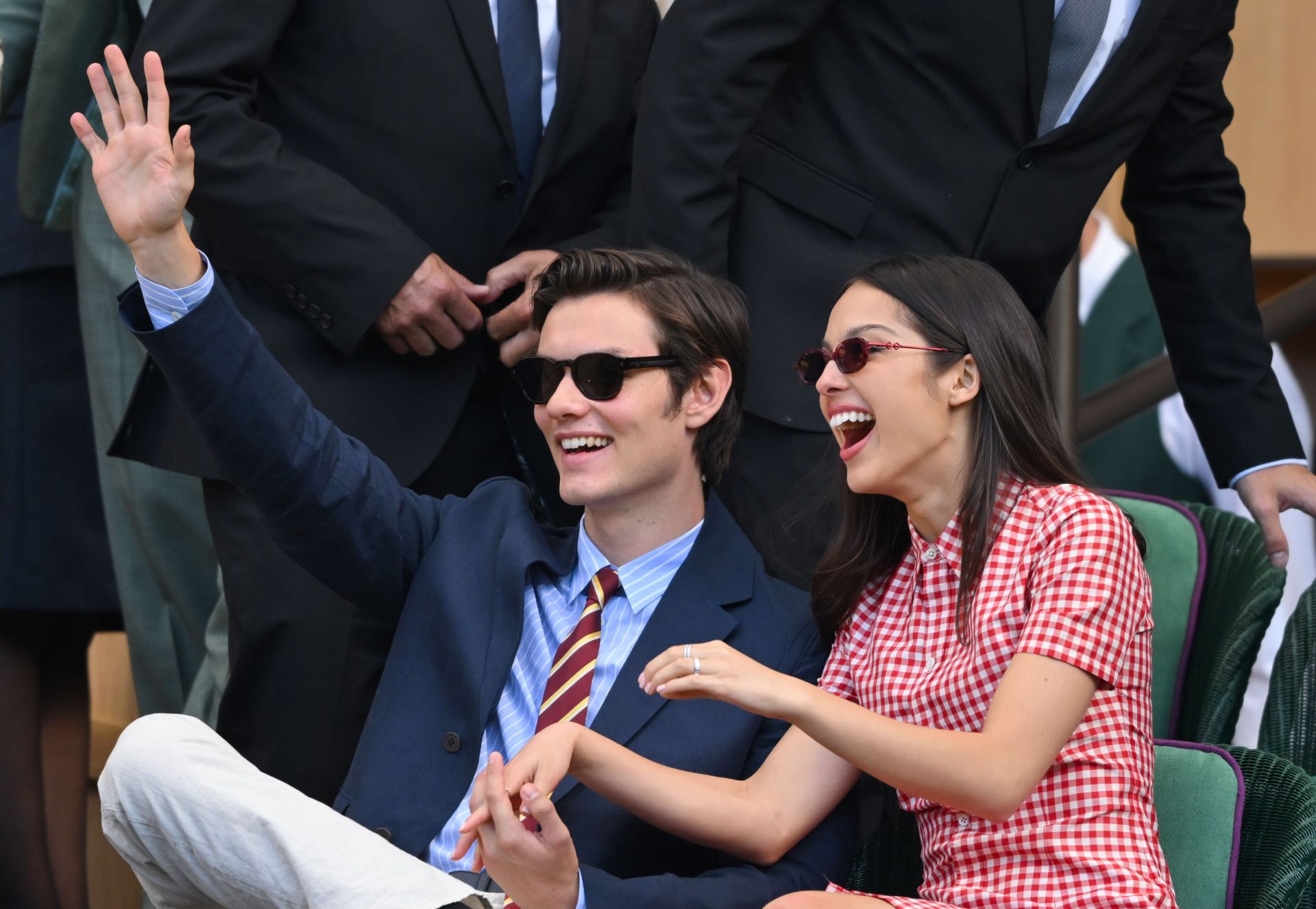 Celebrity Sightings At Wimbledon 2025 - Day 3 - Source: Getty