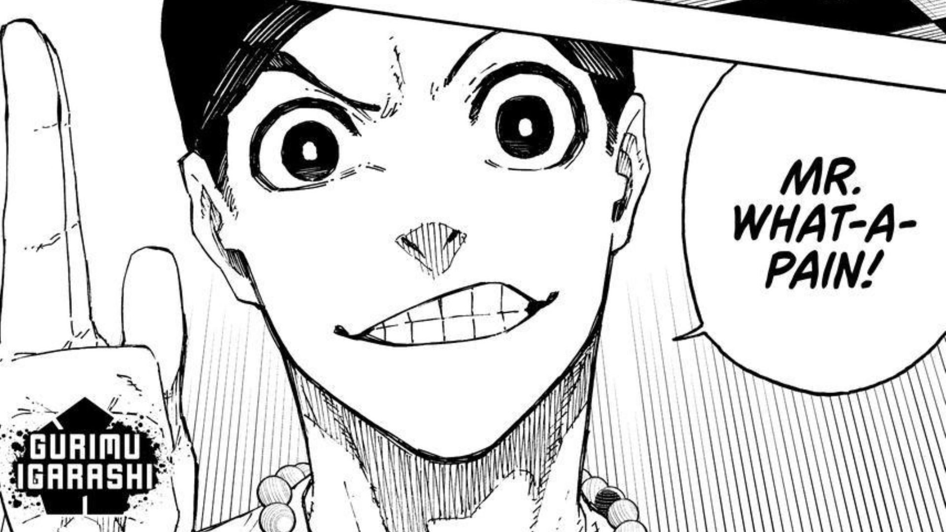 Igaguri as seen in the Blue Lock manga 