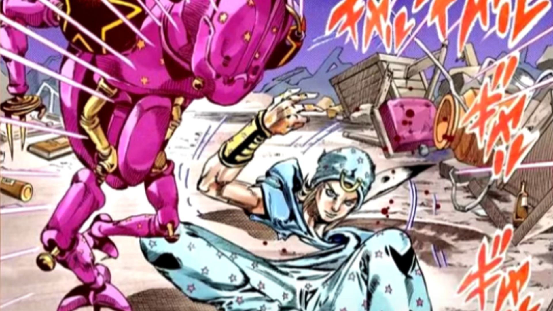 Tusk Act 3 as seen in Steel Ball Run (Image credit: Shueisha)
